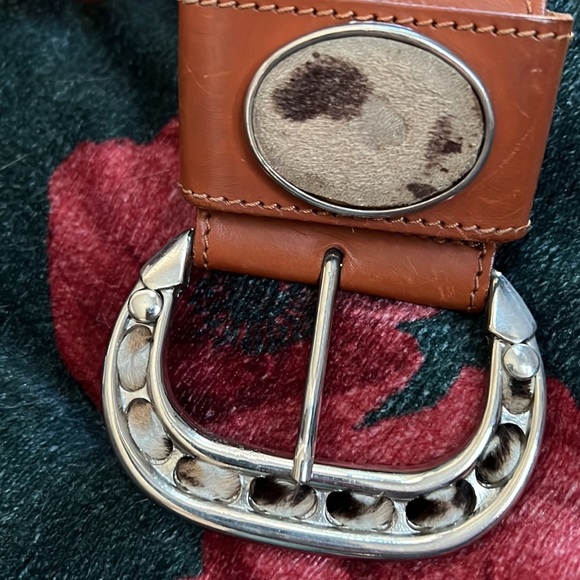Loredana Sancato  tan leather belt - Picture 2 of 7